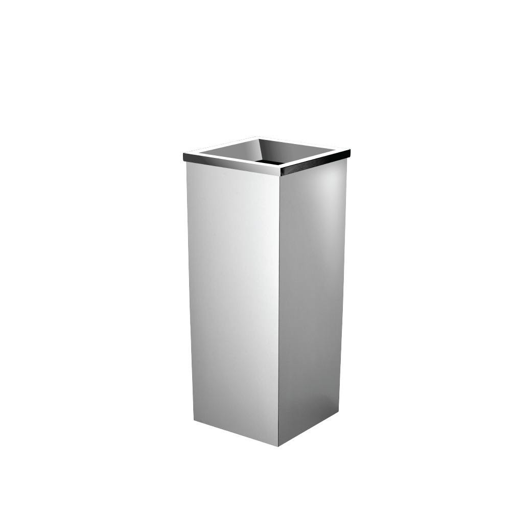 Stainless Steel Square Bin C W Open Top SS 110   BIO Stainless Steel Square Bin Cw Open Top Ss 110 1 